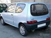 Usata Fiat 600 54 CV (39 kW) 2009 Blu Utilitaria