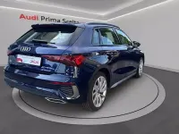 Usata Audi A3 S-Line 204 CV (150 kW) 2020 Blu navarra metallizzato Berlina