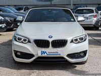 Usata BMW 218 Advantage 150 CV (110 kW) 2018 Bianco Cabrio