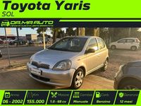 Usata Toyota Yaris Sol 67 CV (49 kW) 2002 Grigio Berlina