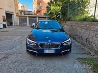 Usata BMW 118 150 CV (110 kW) 2017 Blu Utilitaria