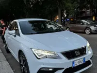 Usata Seat Leon FR 131 CV (96 kW) 2020 Bianco Berlina