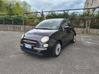 Usata Fiat 500 Lounge 69 CV (50 kW) 2009 Nero Cabrio