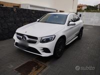 Usata Mercedes GLC250 Premium 204 CV (150 kW) 2018 Bianco Coupé