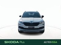 Usata Skoda Karoq SportLine 150 CV (110 kW) 2019 Bianco / pastello SUV