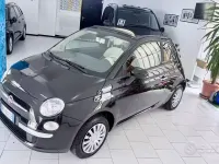 Usata Fiat 500C Lounge 69 CV (50 kW) 2010 Nero Cabrio