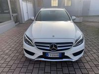 Usata Mercedes C220 Premium 170 CV (125 kW) 2018 Bianco Station wagon