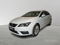 Usata Seat Leon ST XCELLENCE 131 CV (96 kW) 2020 Bianco Station wagon