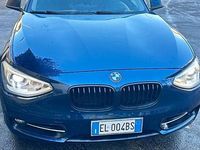 Usata BMW 120 184 CV (135 kW) 2012 Blu Utilitaria