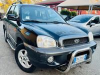 Usata Hyundai Santa Fe GLS 112 CV (82 kW) 2004 Nero SUV