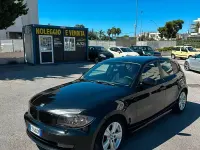 Usata BMW 120 Sport Line 177 CV (130 kW) 2008 Nero Utilitaria