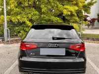 Usata Audi A3 S-Line 110 CV (80 kW) 2016 Nero Berlina