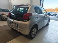 Usata Peugeot 108 Active 69 CV (50 kW) 2016 Argento Utilitaria