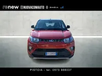 Usata Mahindra KUV100 83 CV (61 kW) 2018 Rosso SUV