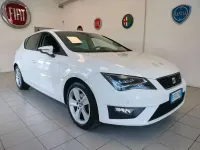 Usata Seat Leon FR 122 CV (89 kW) 2013 Bianco Berlina