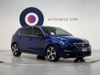 Usata Peugeot 308 GT-line 131 CV (96 kW) 2018 Blu Berlina