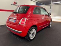 Usata Fiat 500 Lounge 69 CV (50 kW) 2009 Rosso Cabrio