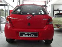 Usata Toyota Yaris 101 CV (74 kW) 2009 Rosso Berlina
