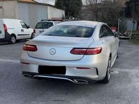 Usata Mercedes E220 Premium Plus 194 CV (142 kW) 2018 Argento Coupé