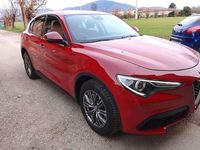 Usata Alfa Romeo Stelvio Super 160 CV (117 kW) 2020 Rosso SUV