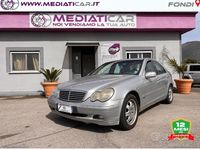 Usata Mercedes C220 Elegance 143 CV (105 kW) 2003 Grigio Berlina