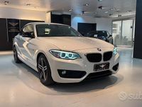 Usata BMW 218 Luxury Line 150 CV (110 kW) 2016 Bianco Coupé