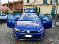 Usata VW Polo Highline 116 CV (85 kW) 2018 Blu Berlina