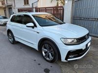 Usata VW Tiguan R-line 150 CV (110 kW) 2019 Bianco SUV