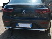 Usata Mercedes GLC300 AMG 245 CV (180 kW) 2020 Nero Coupé