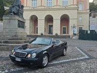Usata Mercedes CLK230 Avantgarde 197 CV (144 kW) 2001 Blu Cabrio