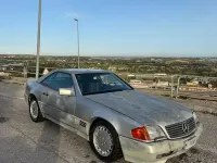 Usata Mercedes SL500 333 CV (244 kW) 1989 Grigio Cabrio