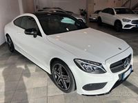 Usata Mercedes C220 Premium Plus 170 CV (125 kW) 2017 Bianco Coupé