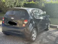 Usata Chevrolet Aveo LT 86 CV (63 kW) 2011 Nero Utilitaria