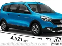 Usata Dacia Lodgy Stepway 116 CV (85 kW) 2019 Bluazzurro Monovolume