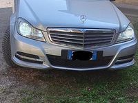 Usata Mercedes C200 Avantgarde 136 CV (100 kW) 2012 Grigio Berlina