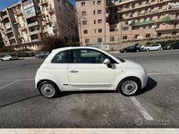 Usata Fiat 500 75 CV (55 kW) 2008 Bianco Berlina