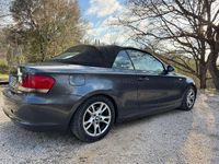 Usata BMW 118 Cabriolet 143 CV (105 kW) 2008 Grigio Cabrio