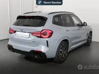 Usata BMW X3 M Sport 190 CV (139 kW) 2022 Grigio SUV