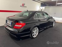 Usata Mercedes C220 Elegance 170 CV (125 kW) 2012 Nero Berlina