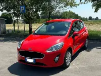 Usata Ford Fiesta 86 CV (63 kW) 2018 Rosso Utilitaria
