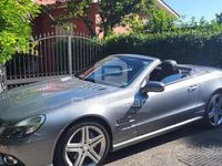 Usata Mercedes SL350 Chrome 316 CV (232 kW) 2009 Grigio Cabrio