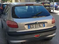 Usata Peugeot 206 68 CV (50 kW) 2002 Grigio Berlina