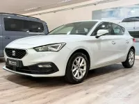 Usata Seat Leon Style 150 CV (110 kW) 2021 Bianco Berlina