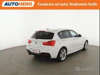 Usata BMW 120 M Sport 190 CV (139 kW) 2016 Bianco Utilitaria