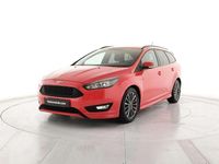 Usata Ford Focus ST-Line 120 CV (88 kW) 2018 Rosso Station wagon
