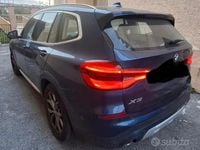 Usata BMW X3 xLine 190 CV (139 kW) 2019 Blu SUV