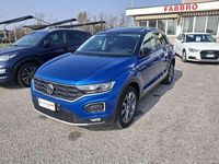 Usata VW T-Roc Sport 150 CV (110 kW) 2018 Blu/azzurro SUV
