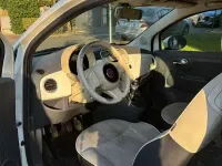 Usata Fiat 500C Lounge 69 CV (50 kW) 2015 Bianco Cabrio