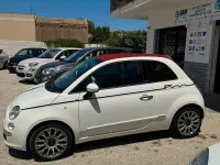 Usata Fiat 500 Rock 75 CV (55 kW) 2009 Bianco Cabrio