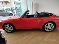Usata Porsche 993 272 CV (200 kW) 1994 Rosso Cabrio